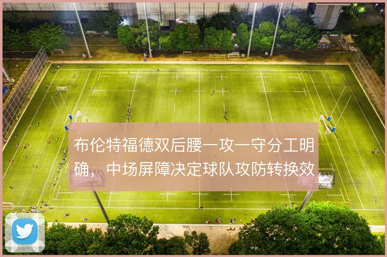 布伦特福德双后腰一攻一守分工明确，中场屏障决定球队攻防转换效率